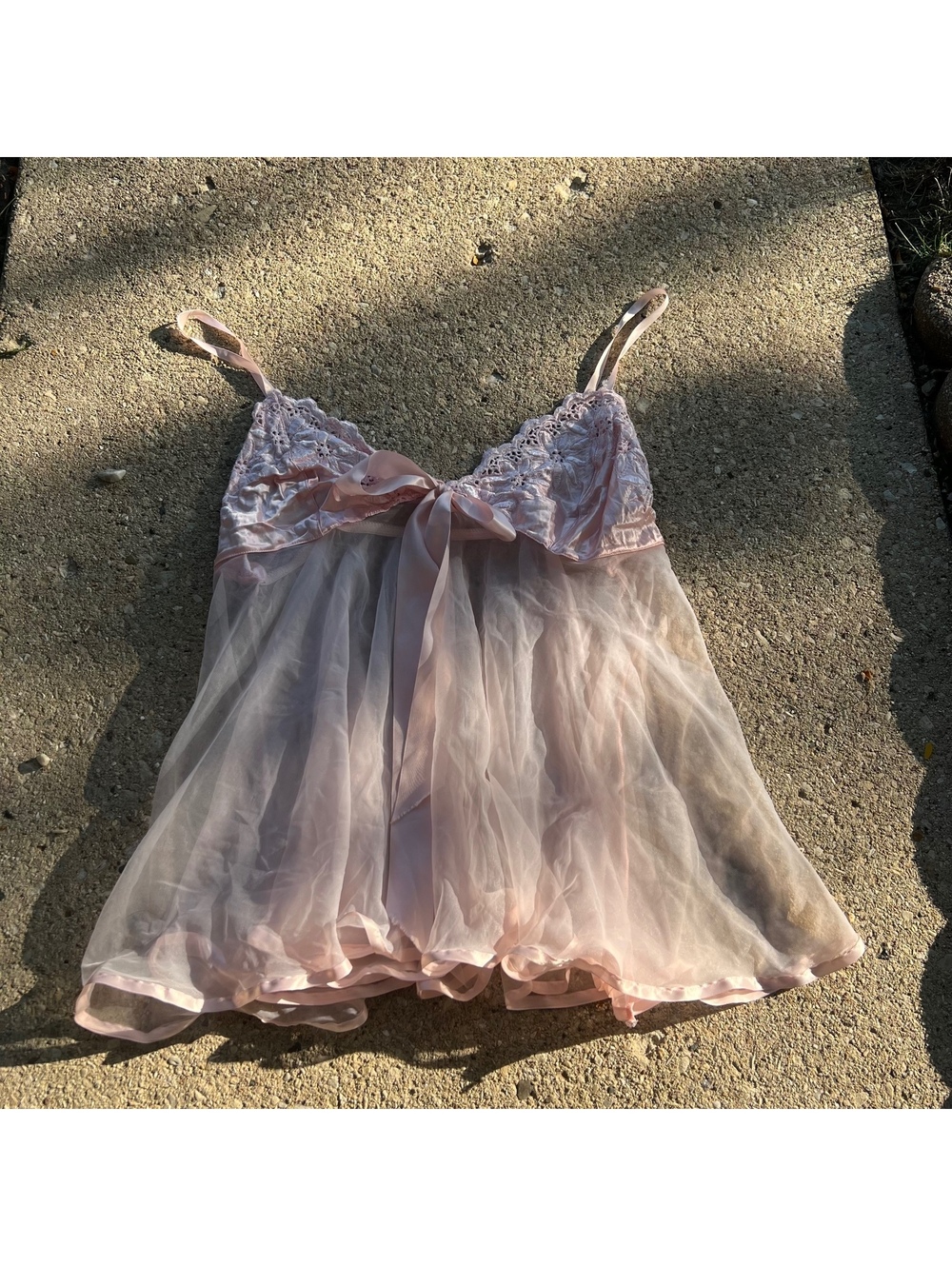 Vintage babydoll slip dress